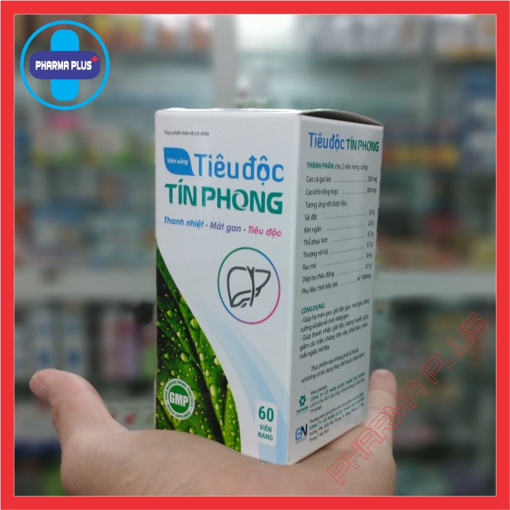 Tiêu Độc Tín Phong Dạng ống Và Tiêu Độc Tín Phong viên giúp thanh nhiệt, mát gan, tiêu độc