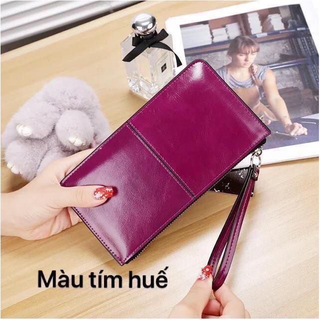 Ví Nữ Cầm Tay Dáng Dài Thời Trang Cao Cấp (Sẵn 10 Màu) | BigBuy360 - bigbuy360.vn