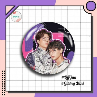 Gương cầm tay Mini Couple OffGun