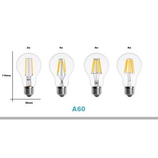 Bóng Đèn Dây Tóc E27 E14 4w 6w 8w 220v