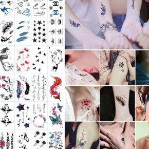 Mẫu Hình Xăm Dán MÀU ĐEN , Hình Xăm Tattoo - Đủ Màu