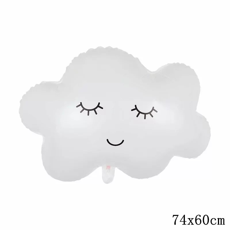Bong Bóng Nhôm Hình Đám Mây/Hoa Hướng Dương/Mặt Cười Màu Cầu Vồng Trang Trí Tiệc Sinh Nhật/Đám Cưới