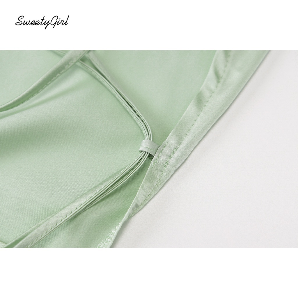 Đầm mini hở lưng màu trơn dáng ôm gợi cảm thời trang cho nữ