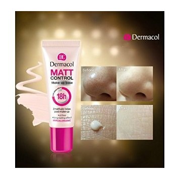 Kem Lót Cho Da Dầu Dermacol Matt Control 18h Make-up Base 20ml