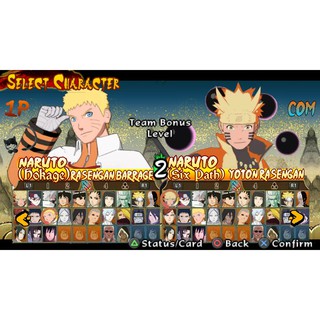 Đĩa game NARUTO SHIPPUDEN: Ultimate Ninja STORM TRILOGY dành cho PS4