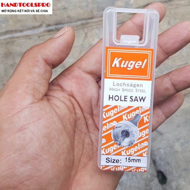 Mũi khoét lỗ tôn sắt JAPAN 15mm KUGEL