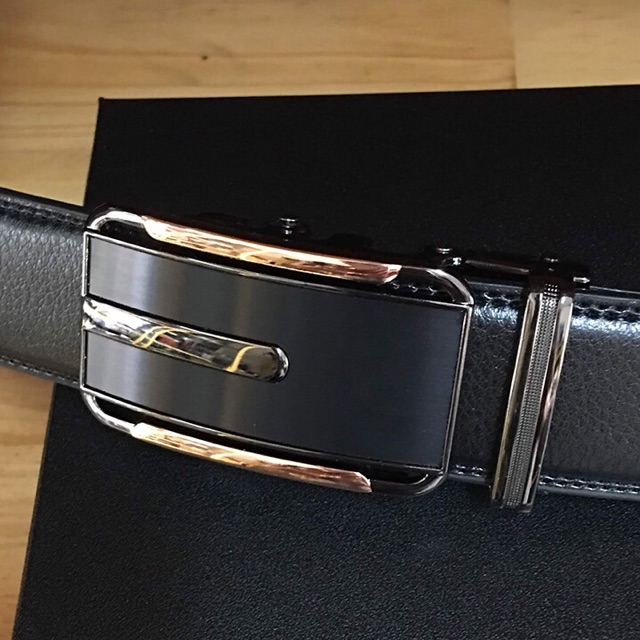 Thắt Lưng Nam Da Thật Sang Trọng TM16 Tặng Kèm Hộp Như Hình