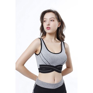 Đồ tập gym, yoga - Áo tập 3 lỗ bra chéo bụng t10