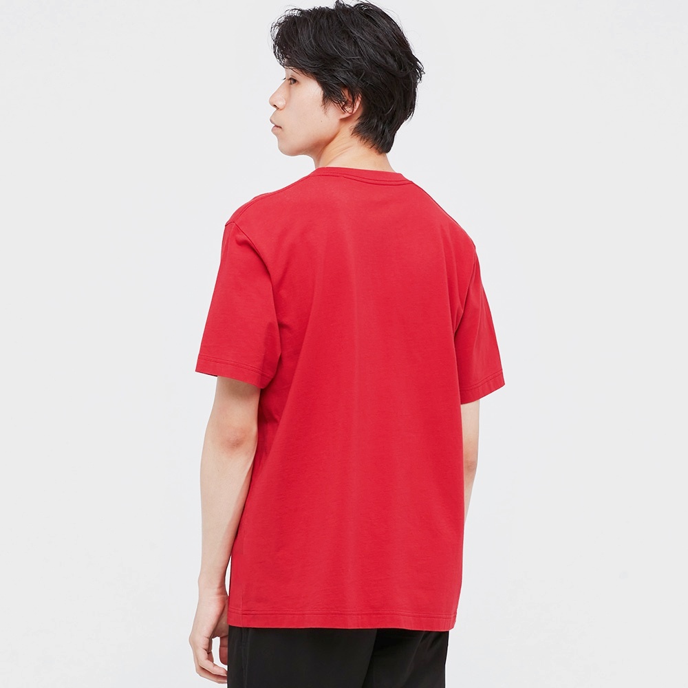 Áo thun tay ngắn in hình hổ Uniqlo phong cách những người bạn đứng thành hàng thời trang năm mới 446643