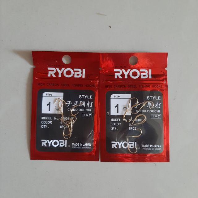 [Made in Japan] Lưỡi Câu Đơn Ryobi đủ size [ thép không rỉ ] kangh