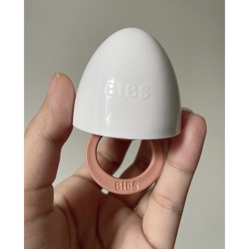 ￼Nắp trứng cho ti BIBS chính hãng Hàn Quốc/ Nắp Mocha cho ti BIBSTú