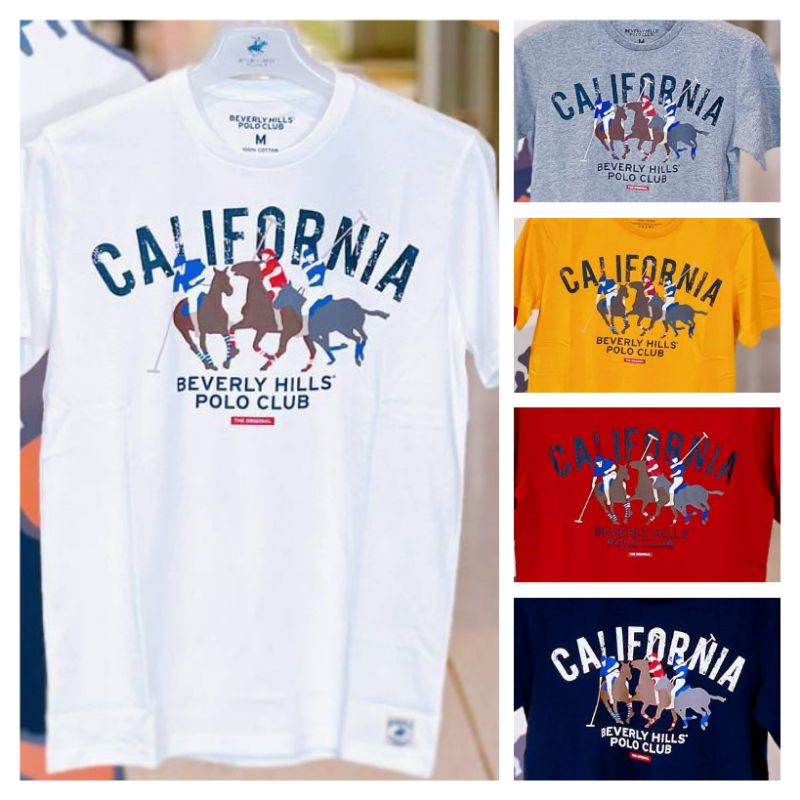 Áo Thun Polo Câu Lạc Bộ Beverly Hills Chính Hãng Unisex