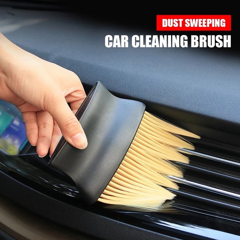 Bàn chải lông mềm quét bụi làm sạch vệ sinh nội thất xe hơi văn phòng nhà