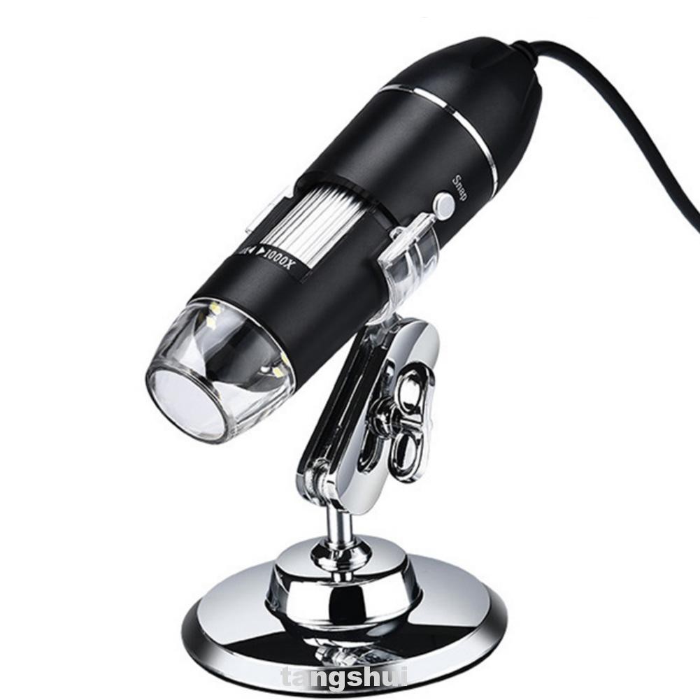 Professional Universal HD Mini 8 LED For Android With Stand Biological USB Digital Microscope