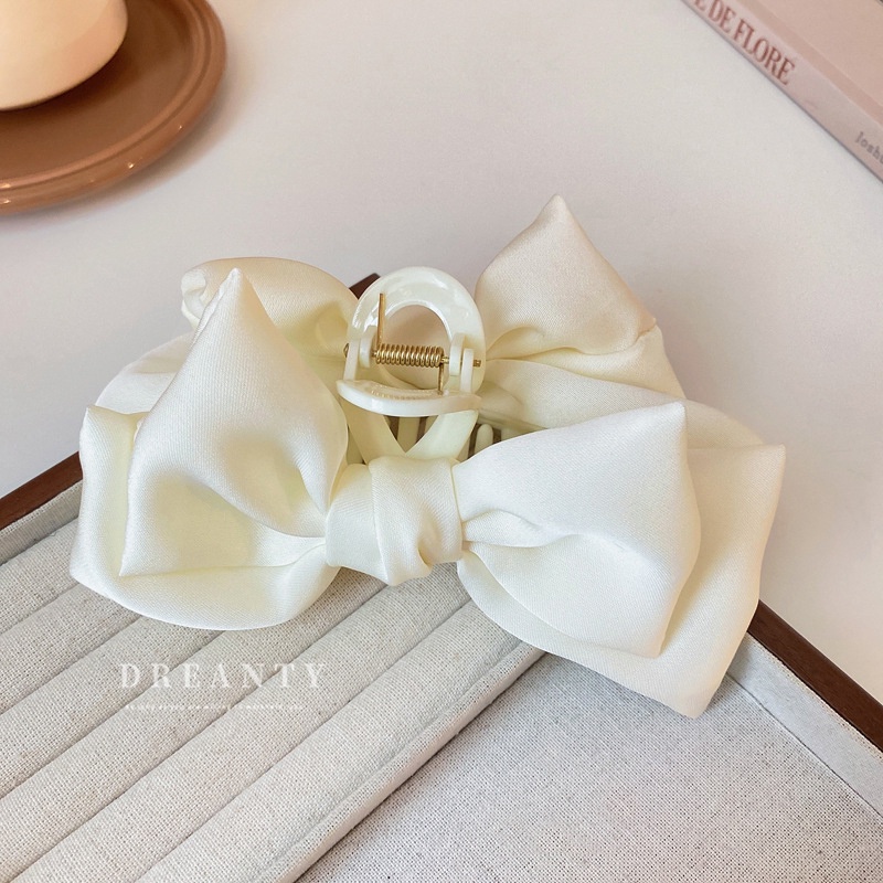 Kẹp Tóc Hình Cá Mập Đính Nơ Cỡ Lớn Thời Trang Cho Nữ