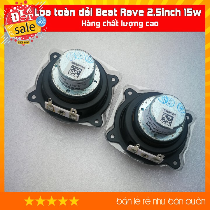 Loa toàn dải Beat Rave 2.5 inch 15W 2Ohm - Dùng cho loa Beats Pill XL