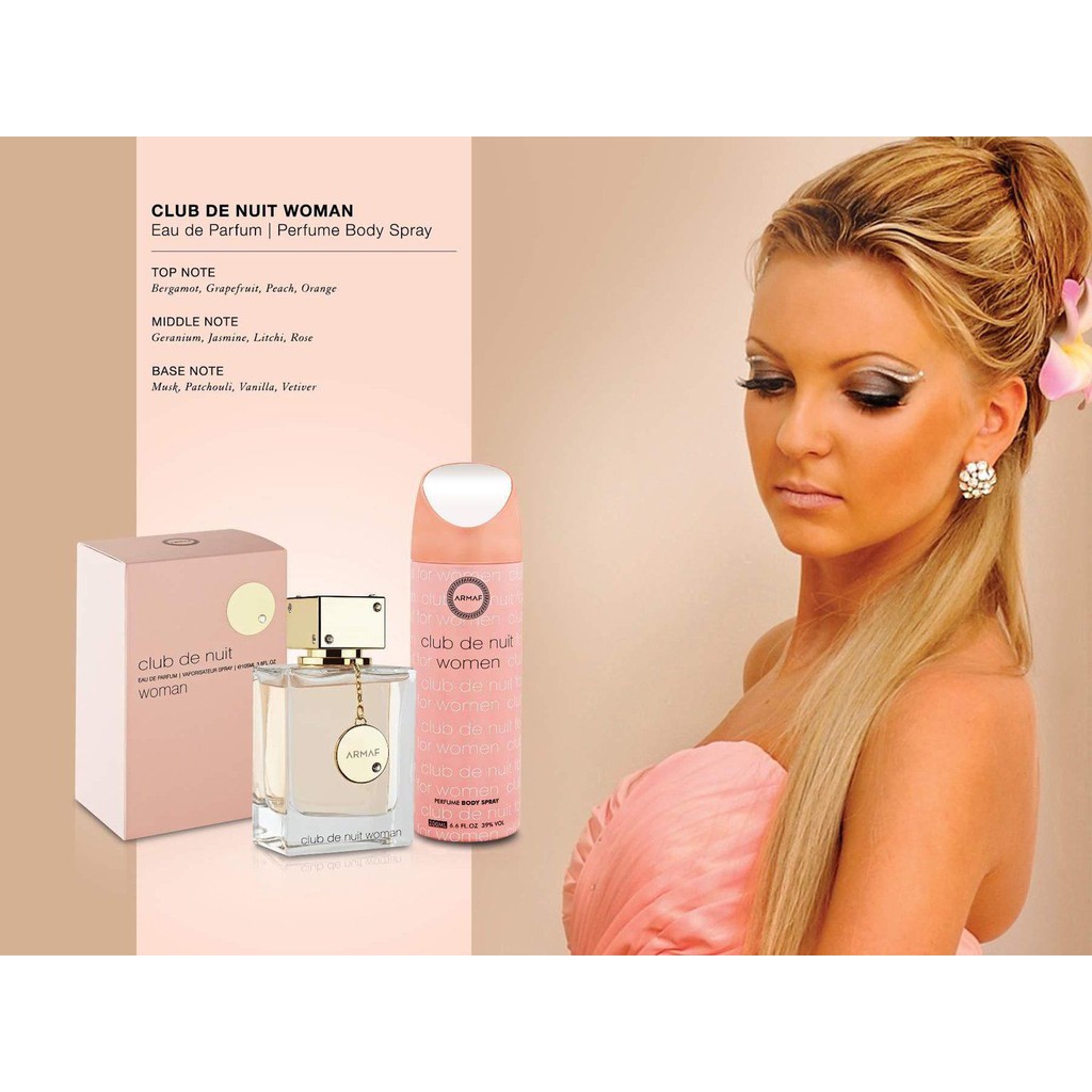 Nước hoa nữ ARMAF Club De Nuit Woman EDP 105ml