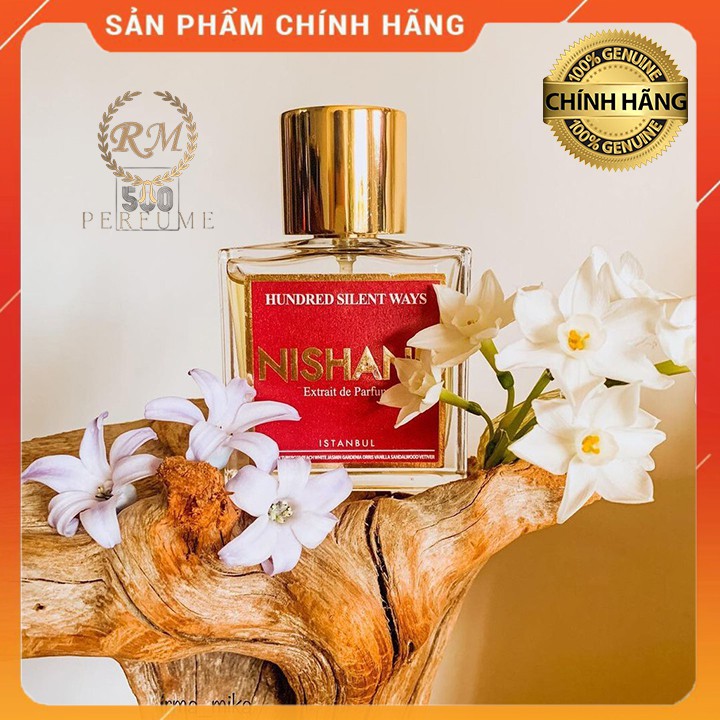 Nước hoa nam nữ cao cấp Nishane Hundred Silent Ways 5ml-10ml-20ml - unisex chiết chính hãng