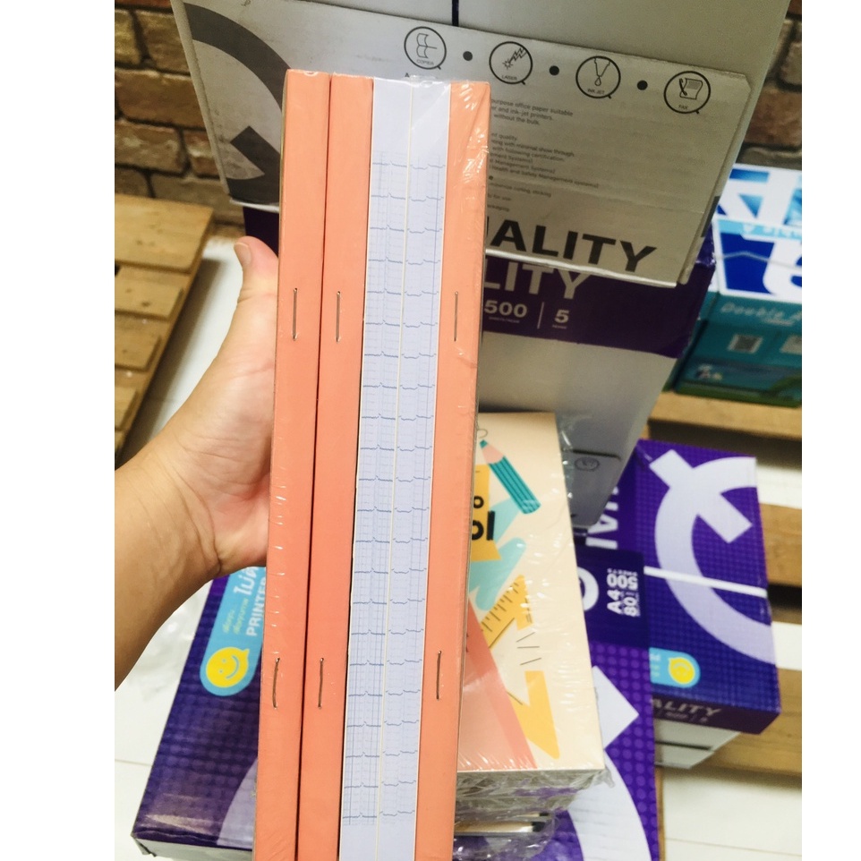 Saburu vở học sinh - Tập 200 trang 4 ô ly dày