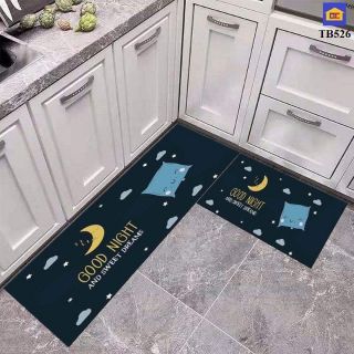 Thảm bếp bộ 2 tấm dài 1m2(40×60 và 40×120cm)