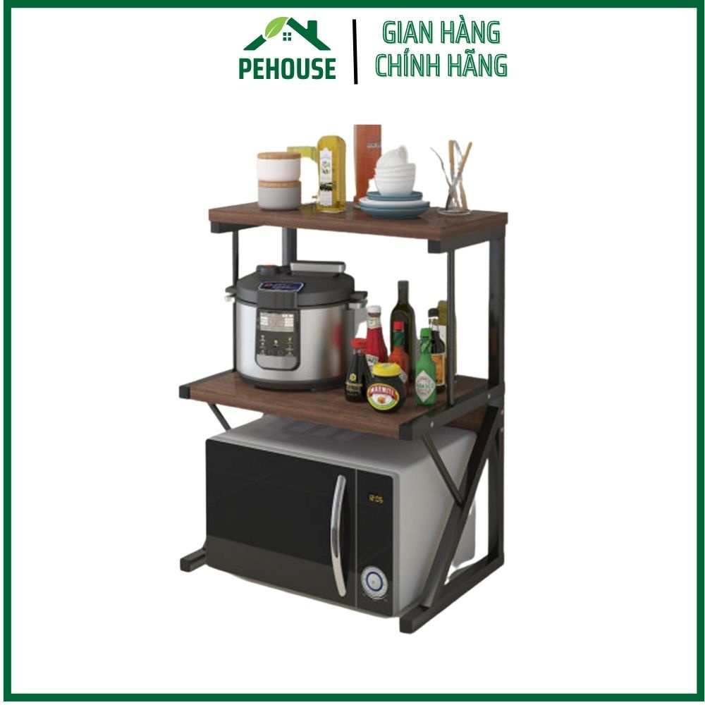 Kệ Gia Vị Để Đồ Đa Năng Kệ Lò Vi Sóng 3 Tầng Khung Thép Chịu Lực Tốt Cao Cấp