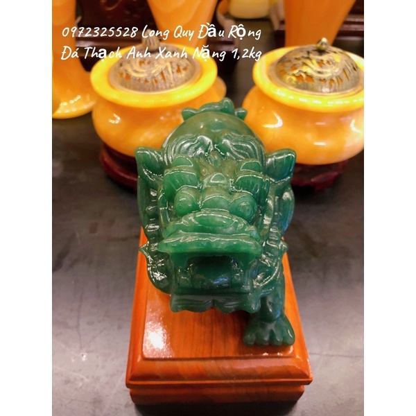 Long Quy ( Rùa ) Đầu Rồng Đá Tự Nhiên Phong Thuỷ