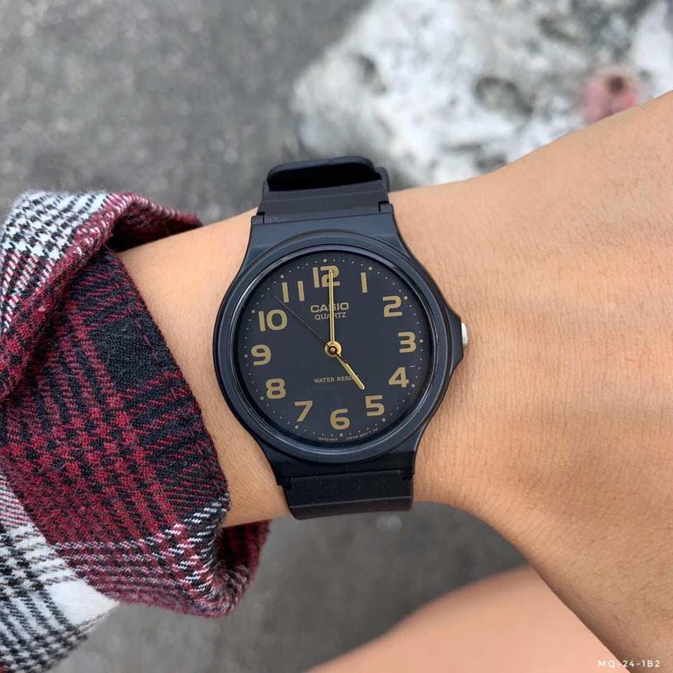 Đồng hồ unisex dây nhựa Casio Anh Khuê MQ-24
