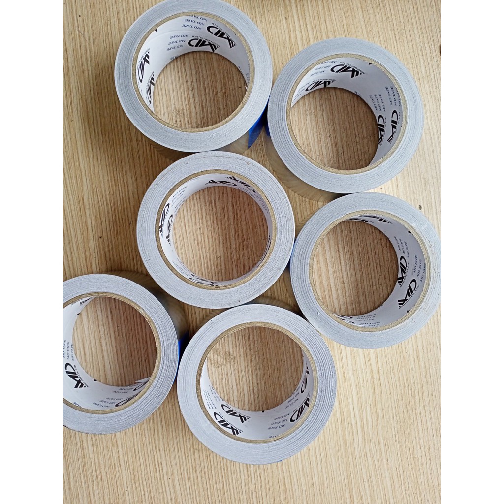 1 cuộn băng keo nhôm,băng keo bạc siêu dai,băng dính nhôm, băng dính điều hoà, băng keo dùng dán ống gió