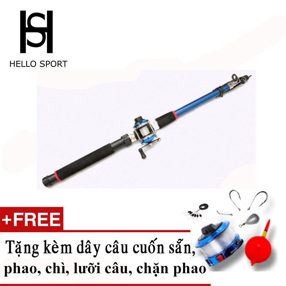 Bộ Cần Câu Máy 1m8 Cho Người Mới Tập Câu CC18