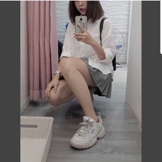 ÁO SƠMI KATE TRẮNG
