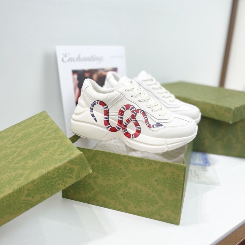 Giày thể thao sneaker guci rắn fullbox