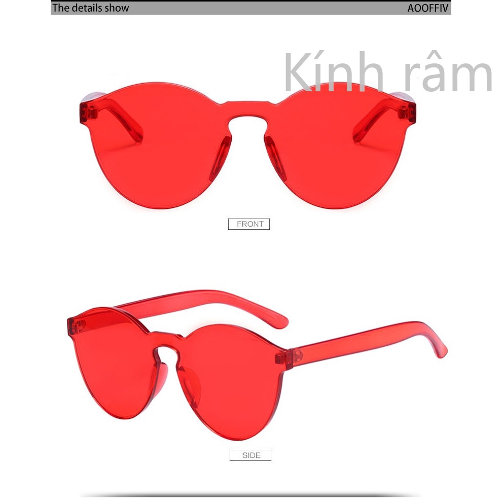 Kính mát mắt mèo màu kẹo ngọt cho nam và nữ
