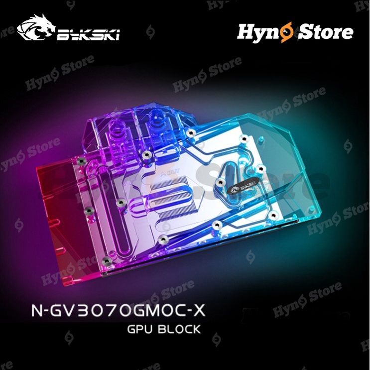 Block tản nhiệt nước VGA Gigabyte 3070 Tản nhiệt nước custom - Hyno Store