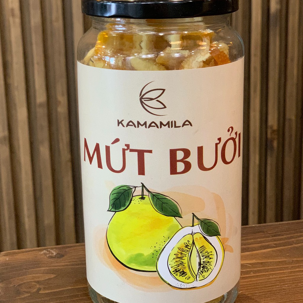 [Quà tết] Set quà tết - Tết Tâm Giao Kama Bao gồm trà hoa, long nhãn, mứt vỏ bưởi và táo đỏ