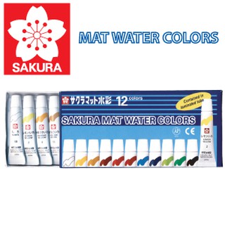 Màu nước SAKURA MAT WATER COLORS LAMINATED