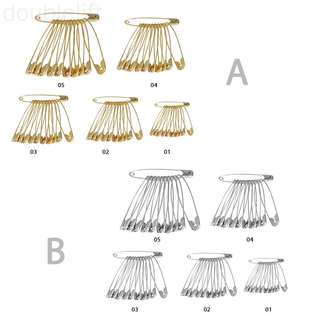 Set 50 kim khâu bằng kim loại nhiều kích thước tùy chọn