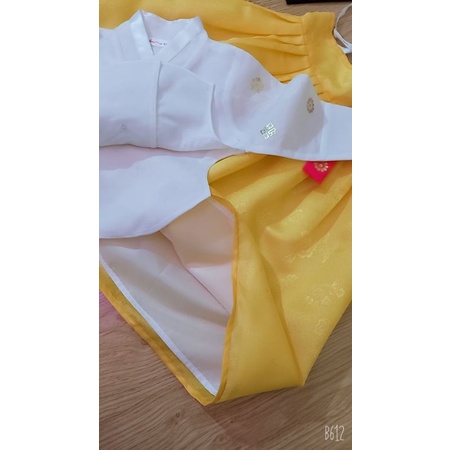 Đầm Hanbok cho bé gái
