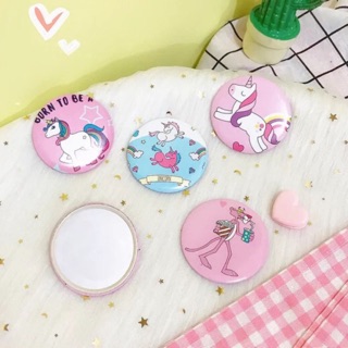 🎀Gương mini bỏ túi cute