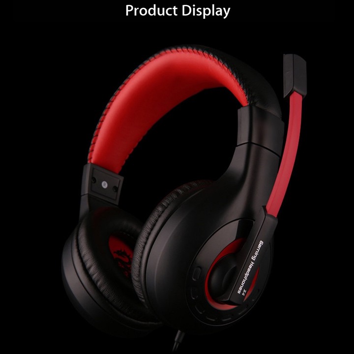 Tai Nghe Headphone New Original Model X-4 Bass Trầm Ôm Tai Chuyên Game