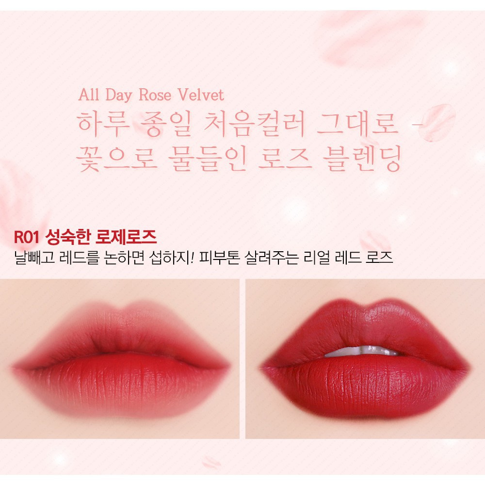 [Kim Quyên Cosmetics] Son lì Black Rouge Rose Velvet Lipstick