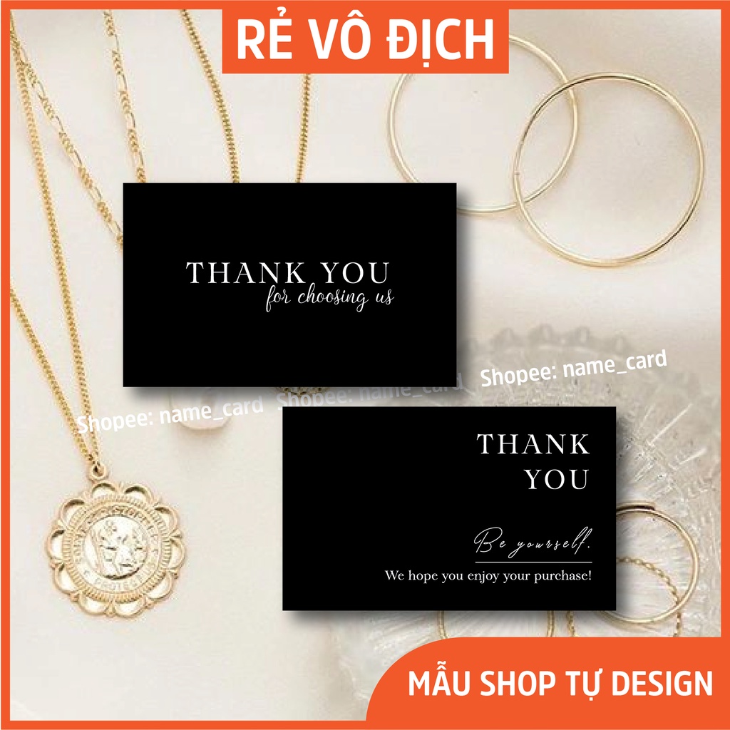 Card visit, name card, thiệp cảm ơn khách hàng rẻ đẹp