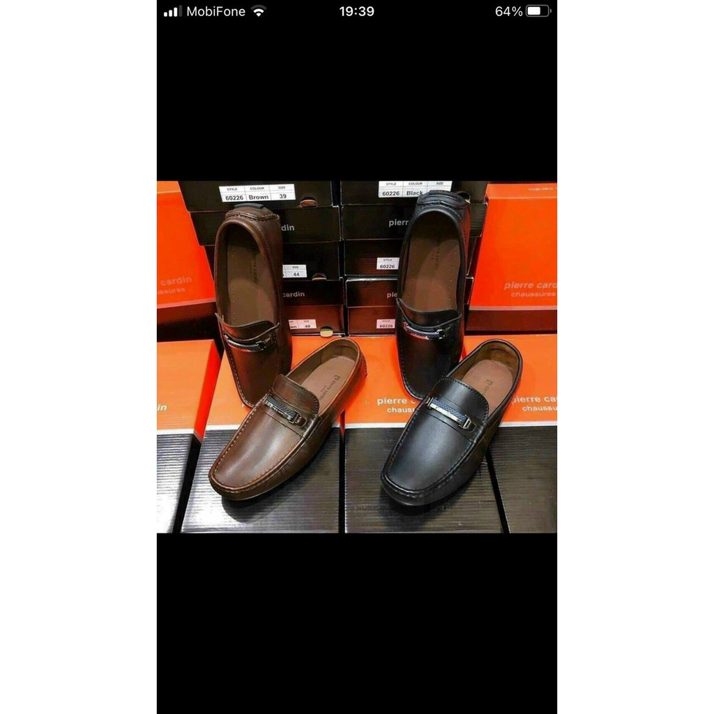 Giầy Lười Nam Cao Cấp Da Thật Hàng VNXK