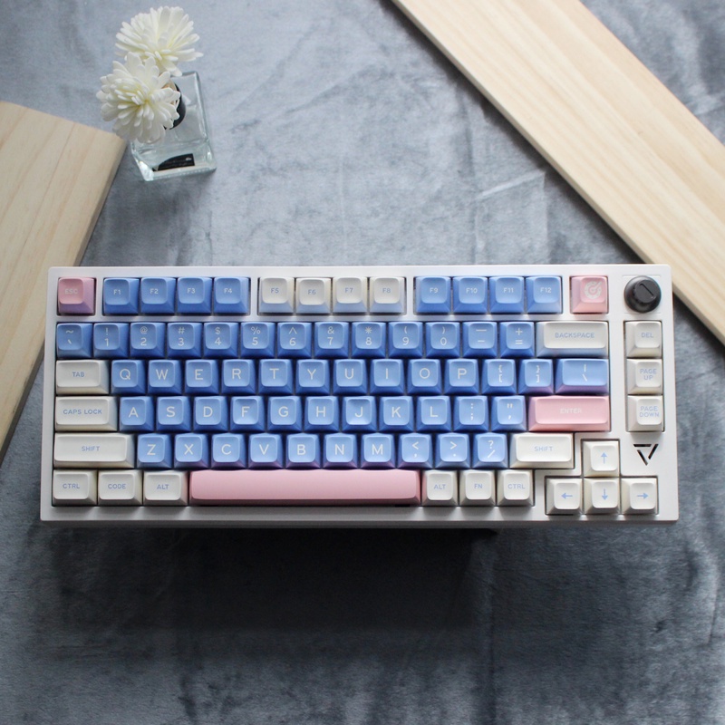 172 Phím Gift Keycap SA Profile cô gái dễ thương ABS Double Shot Bàn phím cơ Keycaps