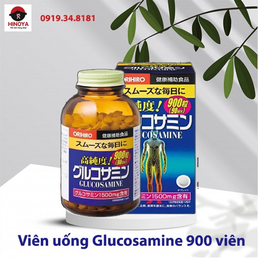 Viên bổ xương khớp Glucosamine Orihiro 1500mg Nhật Bản