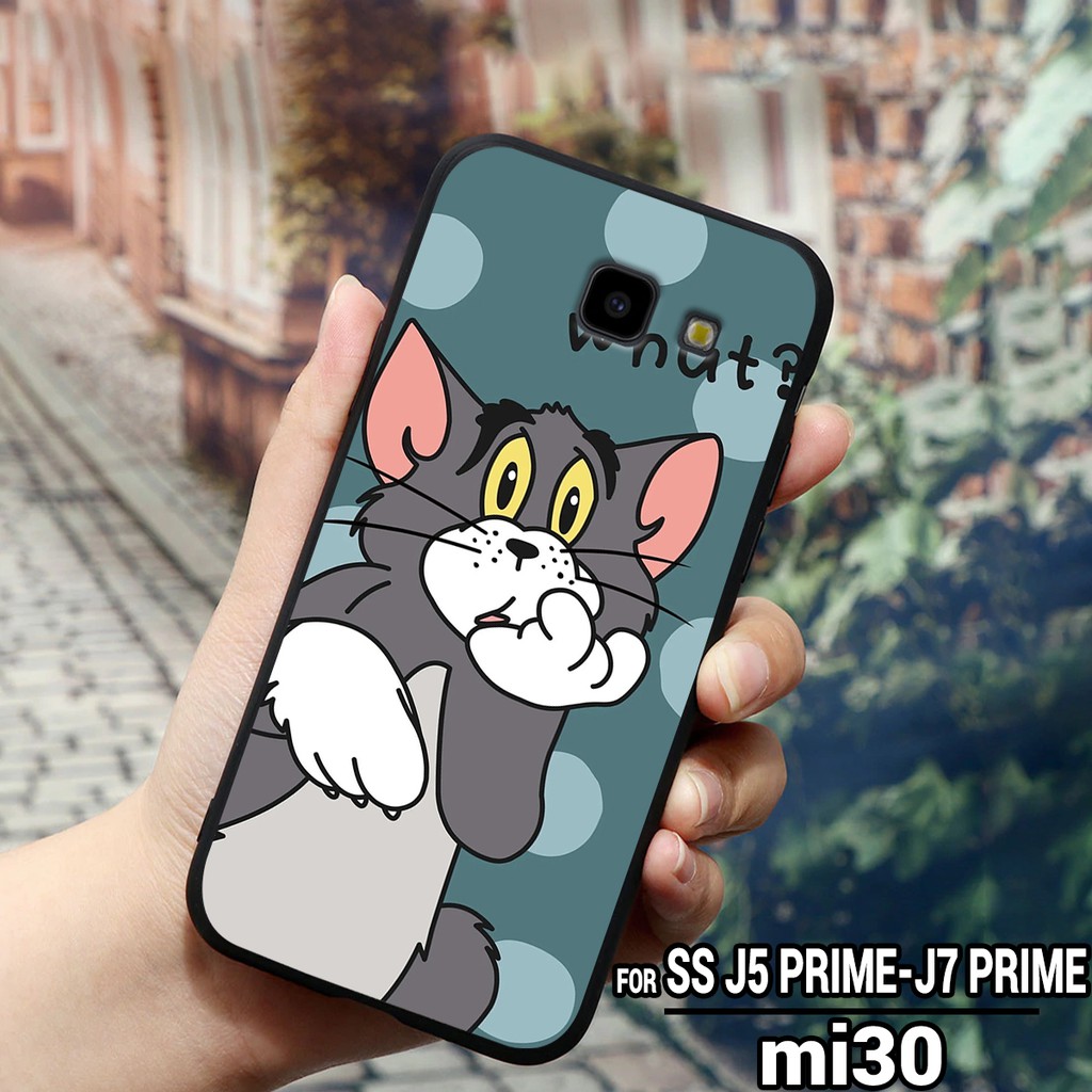 Ốp lưng SAMSUNG J5 Prime - J7 Prime - J4 Plus - J4 Core in hình Tom và Jerry dành cho cặp đôi