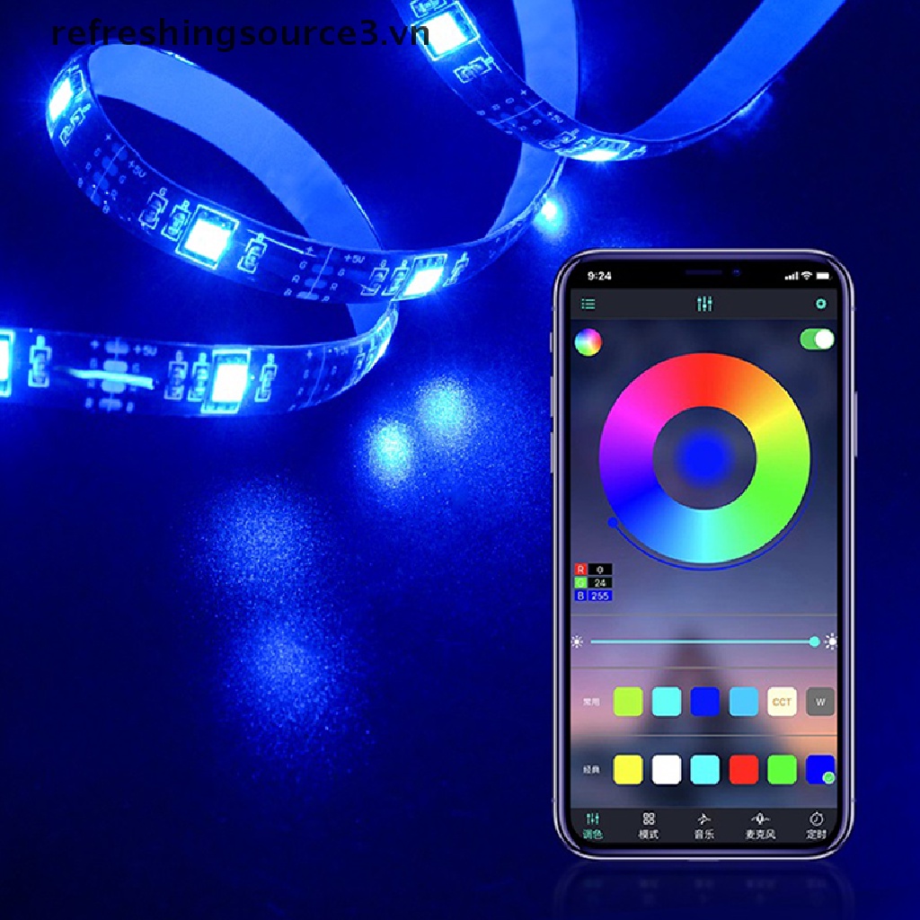 Bộ Điều Khiển Dây Đèn LED RGB Thông Minh Bluetooth 3
