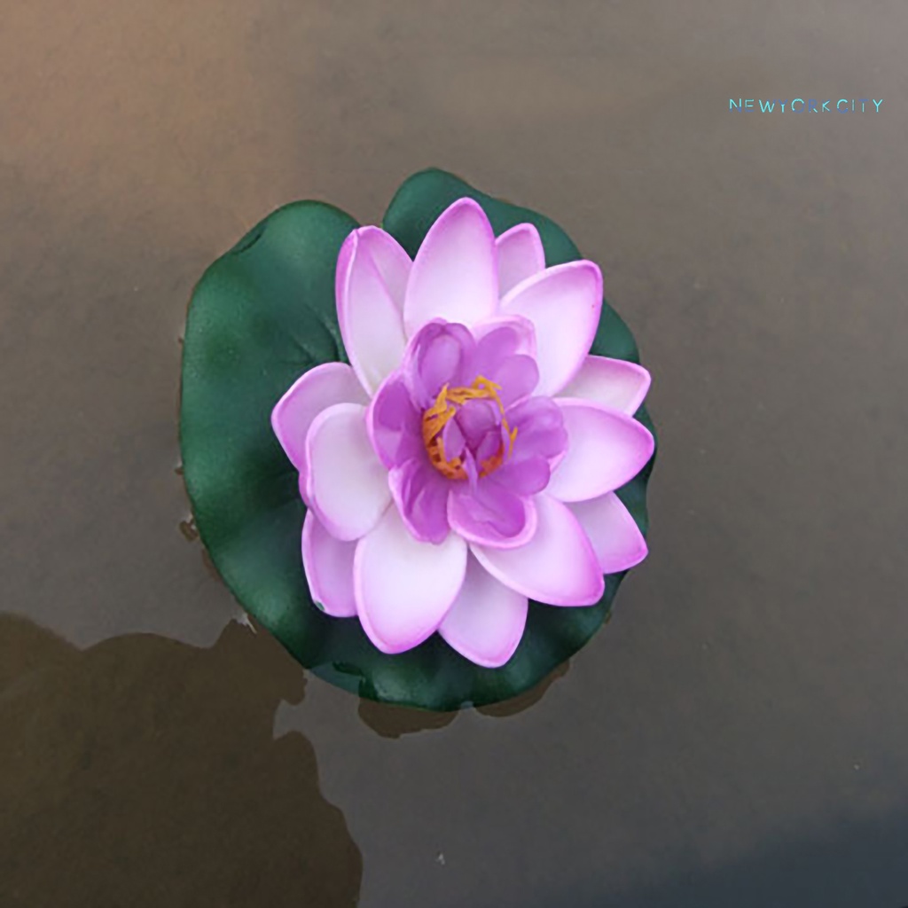 1 Hoa Sen Nhân Tạo Mini Trang Trí Bể Cá