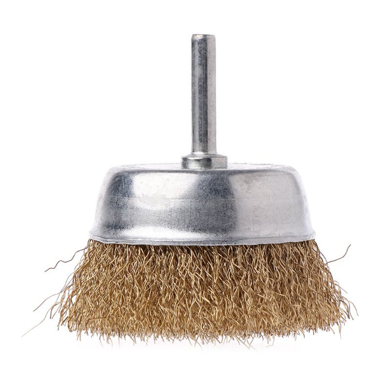 1 Đầu Cọ Dây Thép Đánh Bóng Đường Kính 6mm Cho Máy Khoan Điện