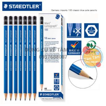 -CHÌ PHÁC THẢO STAEDTLER MARS® LUMOGRAPH® 100-