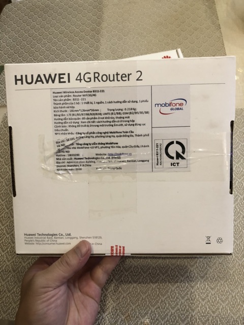 Thiết bị phát wifi 4g huawei b311-221